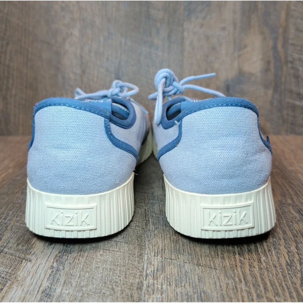 Kizik Brooklyn Women's Hands Free Slip-In Shoes Sneakers Size 9 Two Tone Blue
